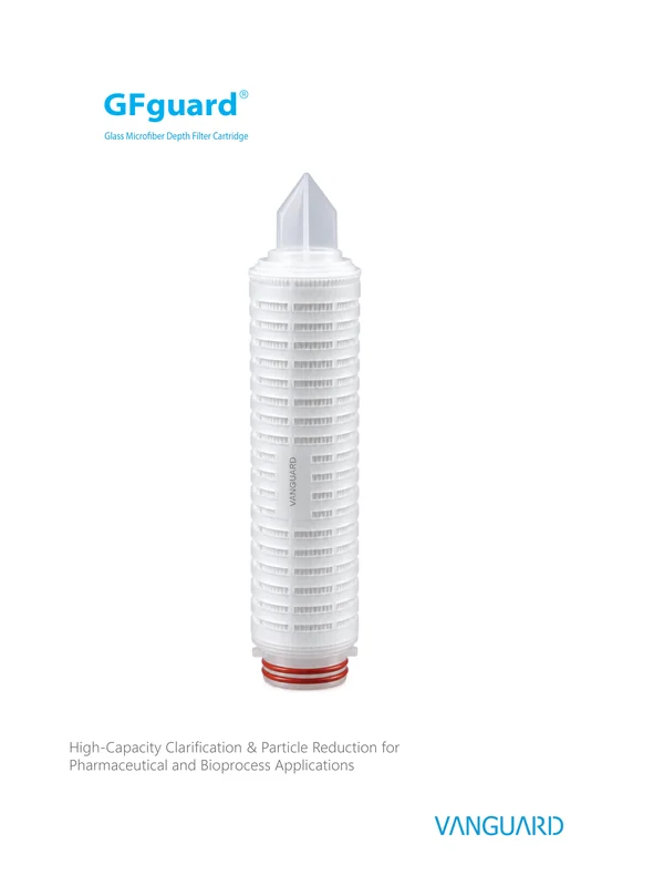 GFguard® Glass Microfiber Depth Filter Cartridges | Vanguard